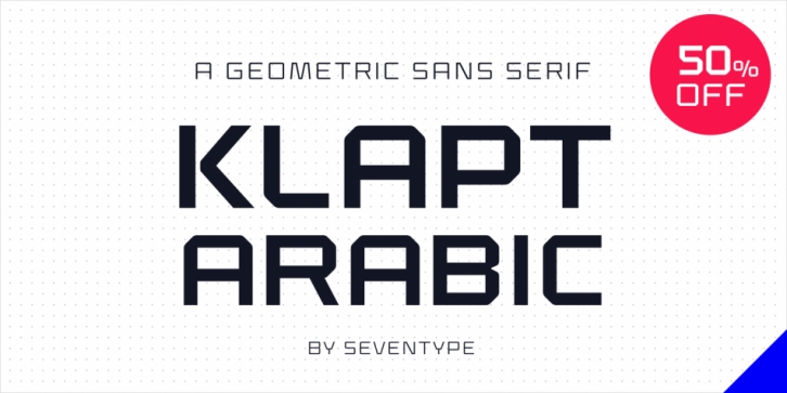 Klapt Arabic font preview