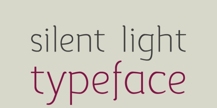 silent font preview