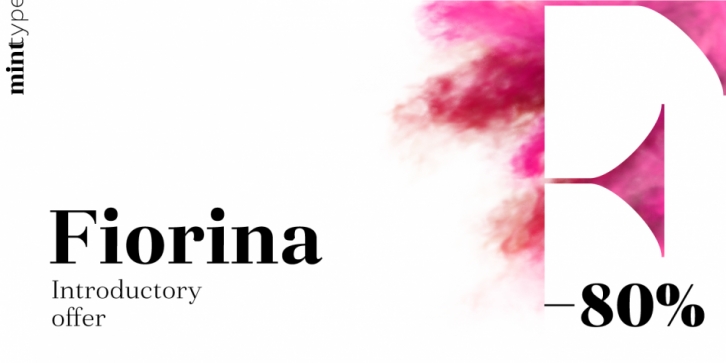 Fiorina Text font preview