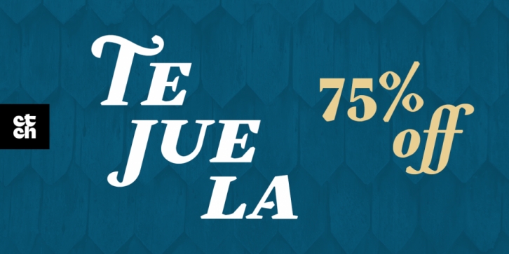 LC Tejuela font preview