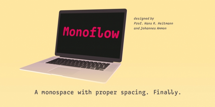Monoflow font preview