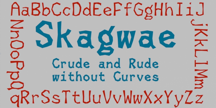 SkagwaeMono font preview
