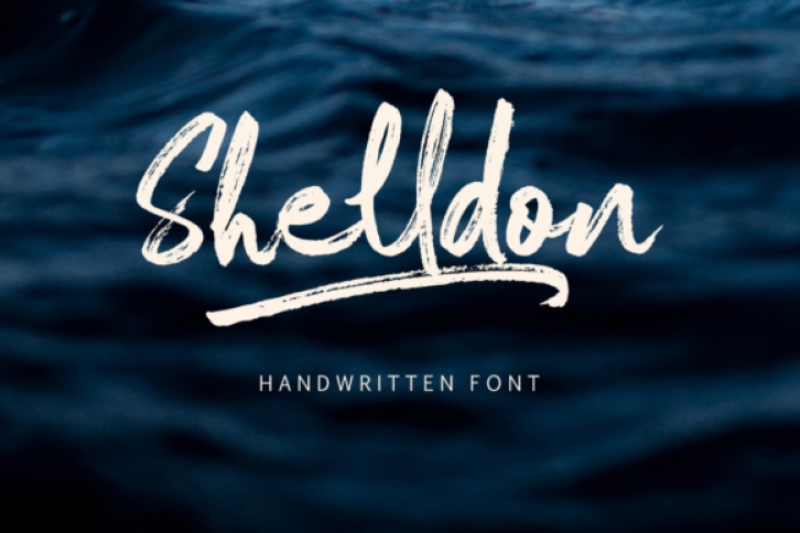 Shelldon font preview