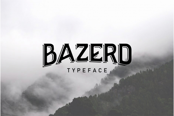 Bazerd font preview