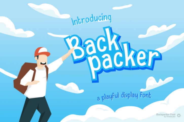 Backpacker font preview