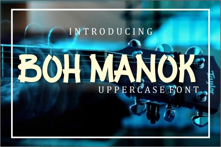 Boh Manok font preview