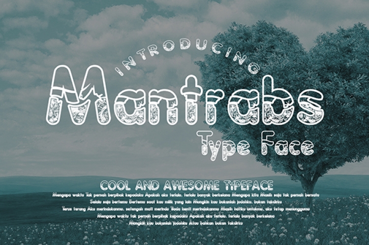 Mantrabs font preview