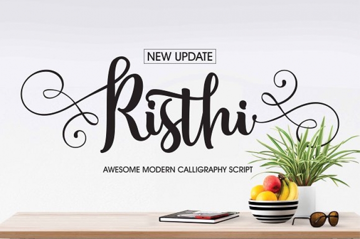 Risthi font preview