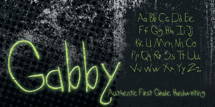 Gabby font preview