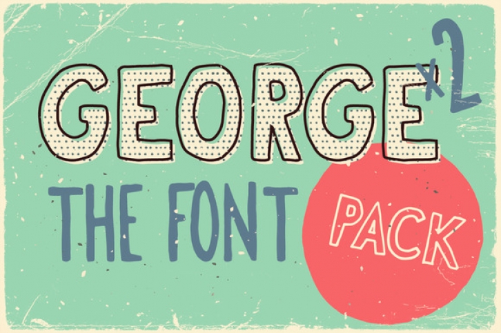 George & Francis Family font preview