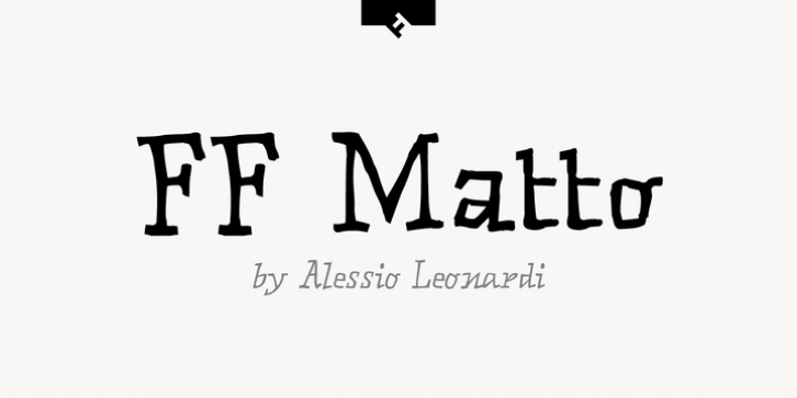 FF Matto font preview