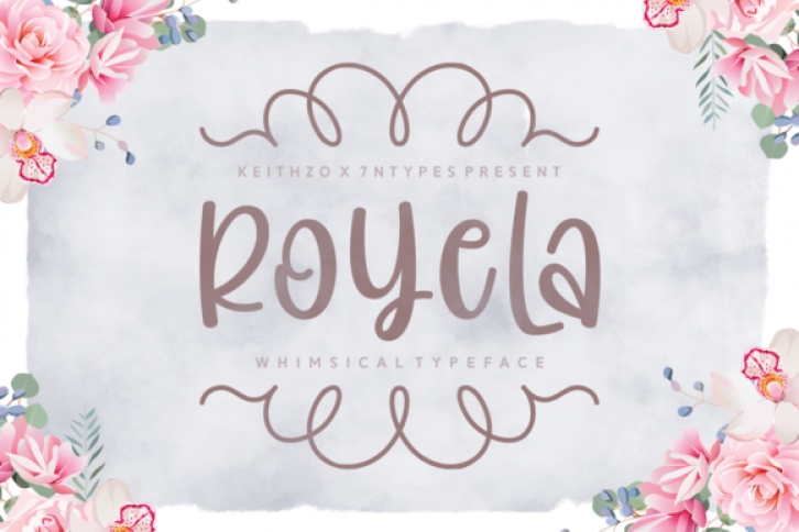 Royela font preview