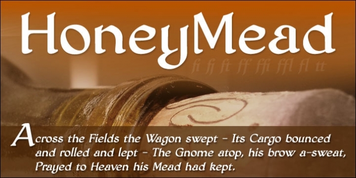 Honey Mead font preview