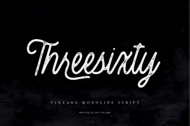 Threesixty font preview