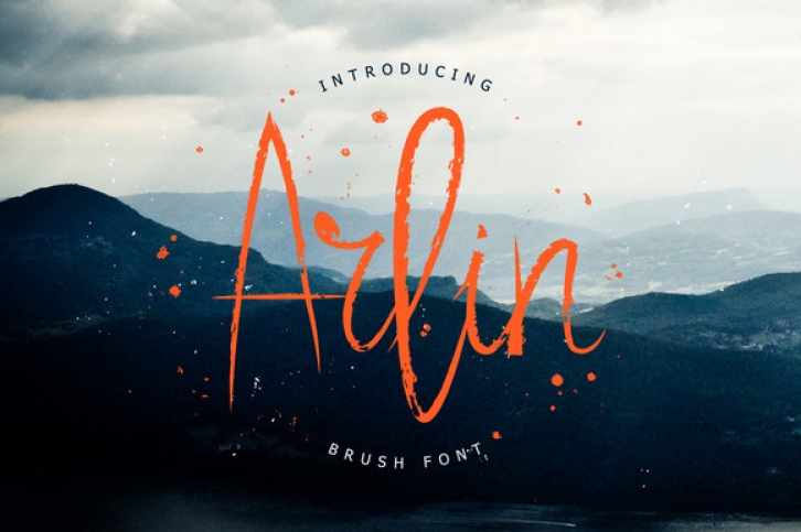 Arlin font preview