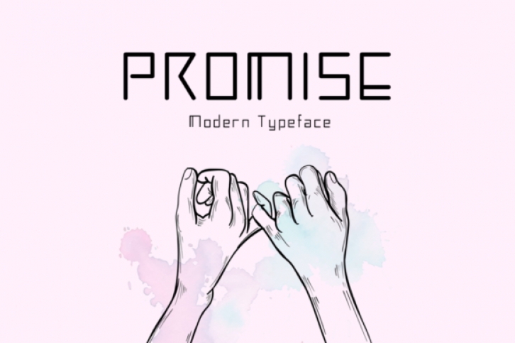 Promise font preview