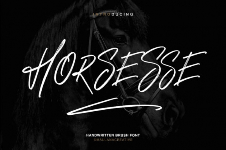 Horsesse font preview