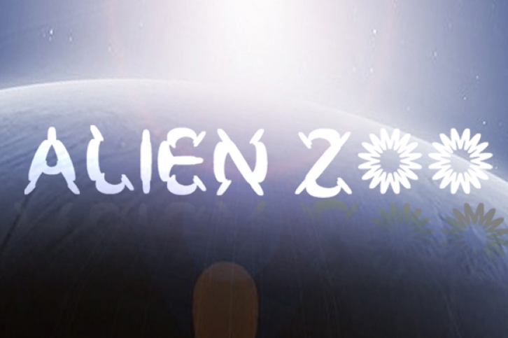 Alien Zoo font preview