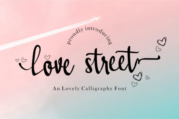 Lovestreet font preview