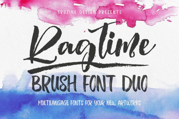 Ragtime font preview