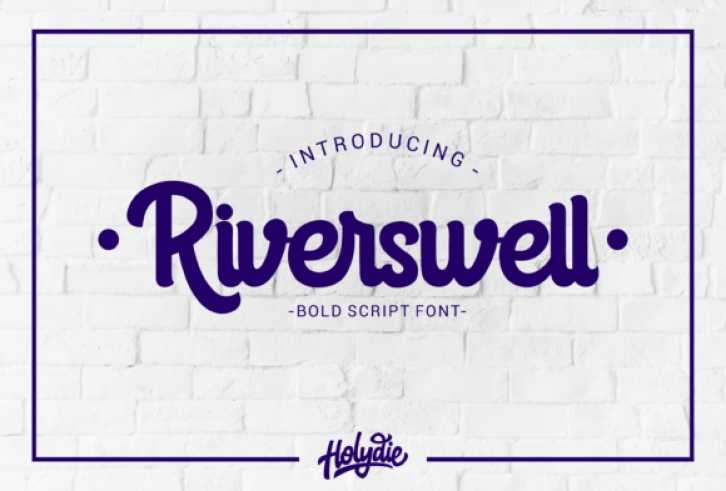 Riverswell font preview