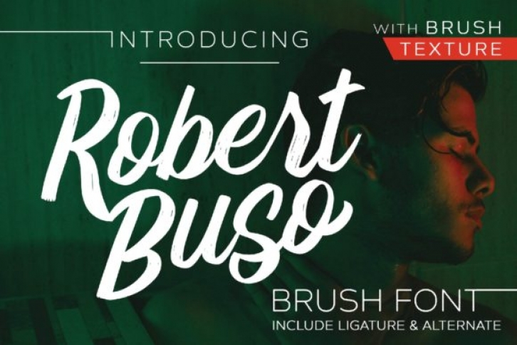 Robert Buso font preview