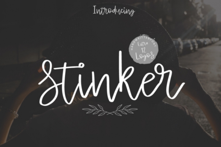 Stinker font preview