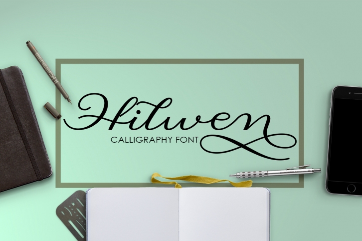 Hilwen font preview