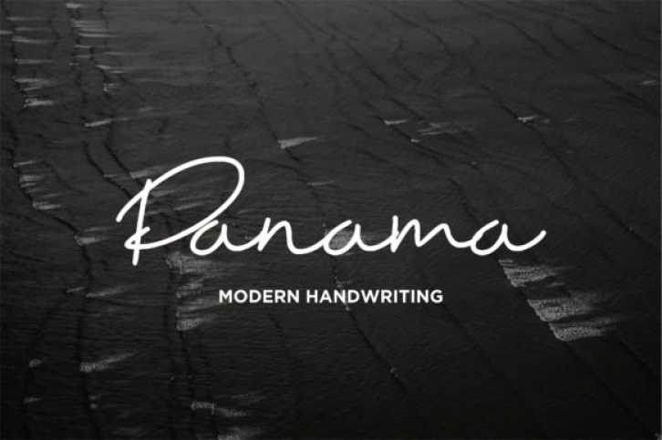 Panama font preview