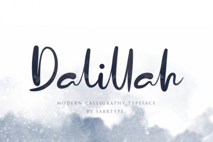 Dalillah font preview