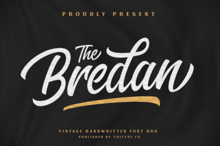 Bredan Duo font preview