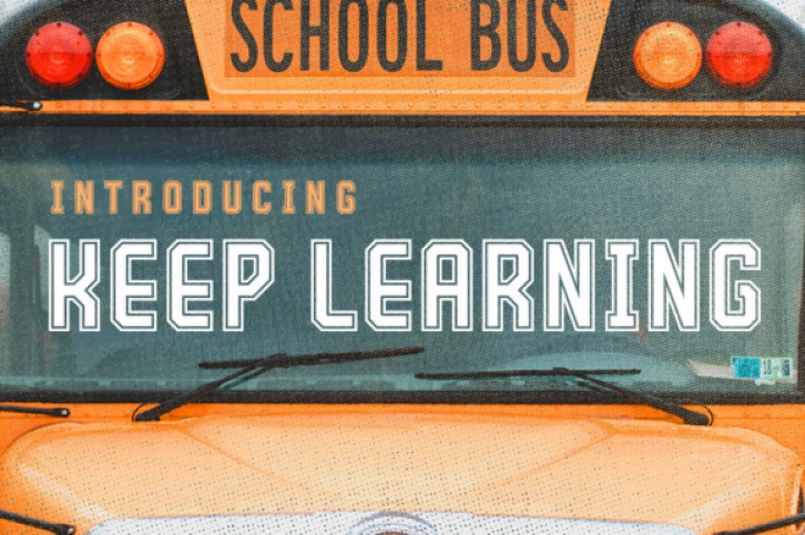 Keep Learning font preview
