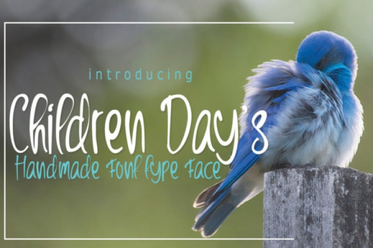 Children Day's font preview