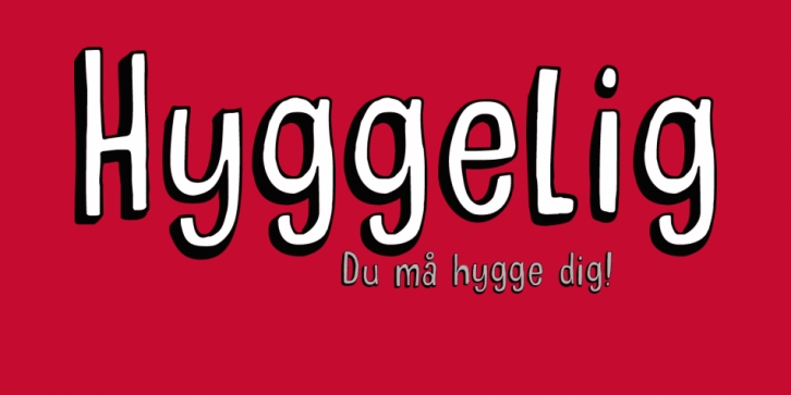 Hyggelig font preview