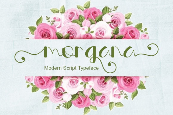 Morgana font preview