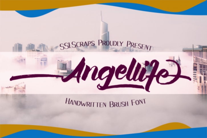 Angellife font preview