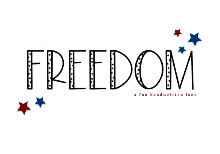 Freedom font preview