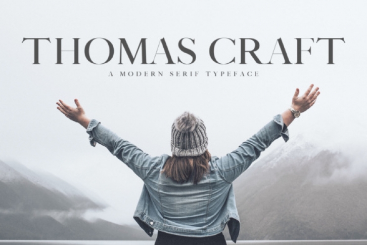Thomas Craft font preview