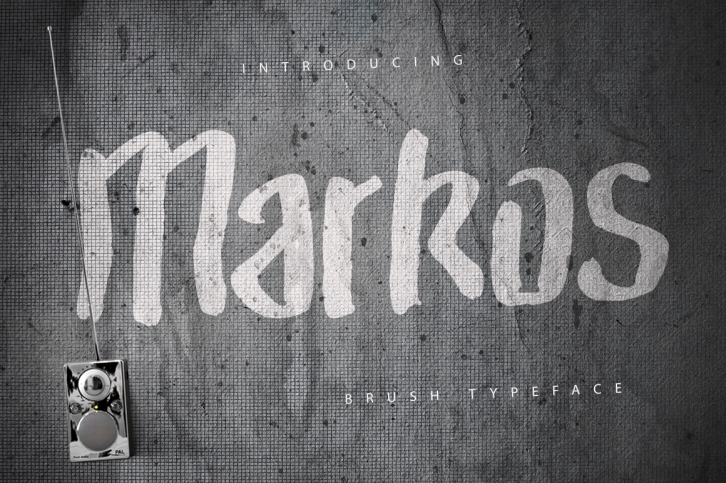Markos font preview