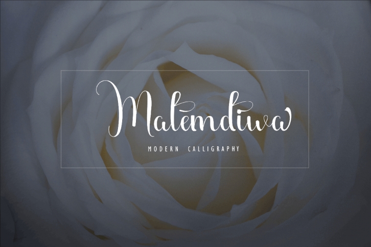 Malemdiwa font preview
