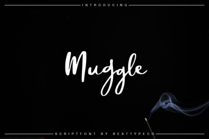 Muggle font preview