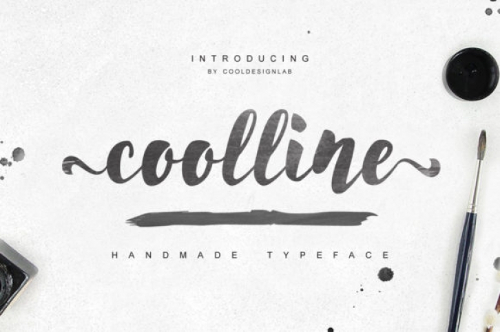 Coolline font preview