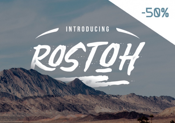 Rostoh font preview