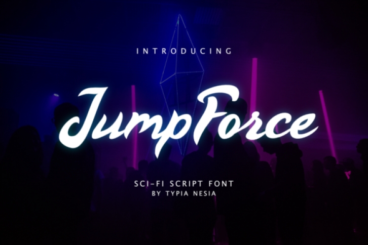Jump Force font preview