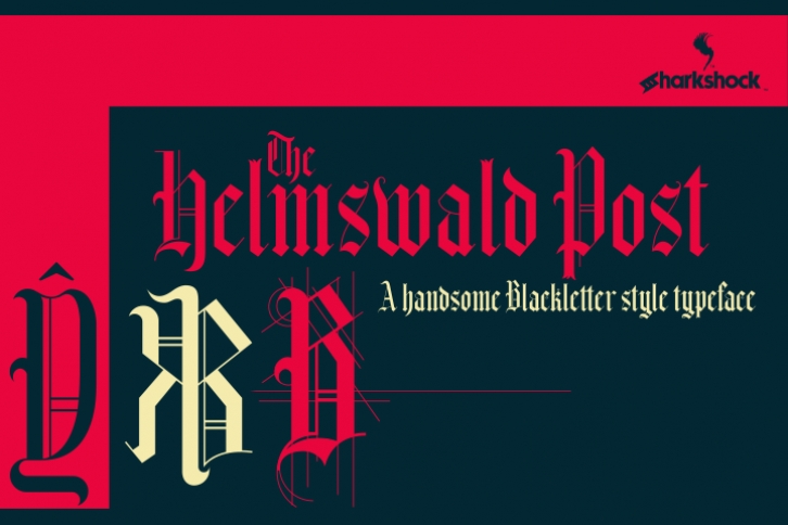 Helmswald Post font preview