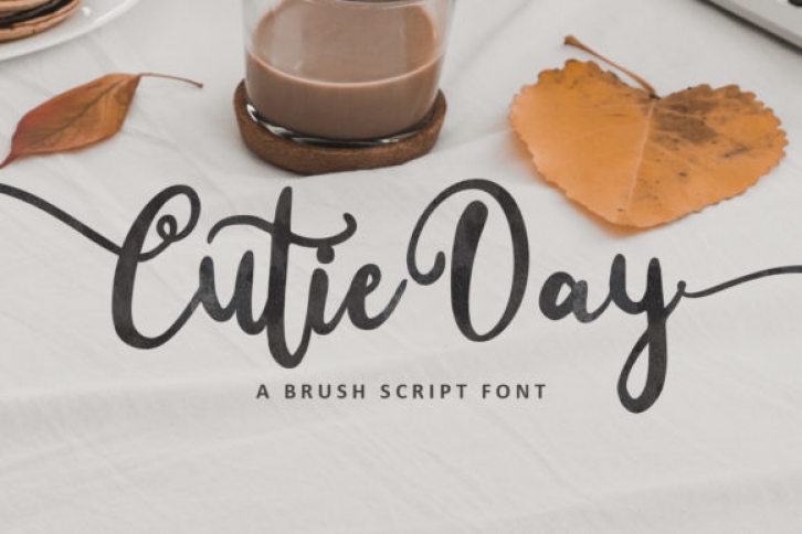 Cutie Day font preview