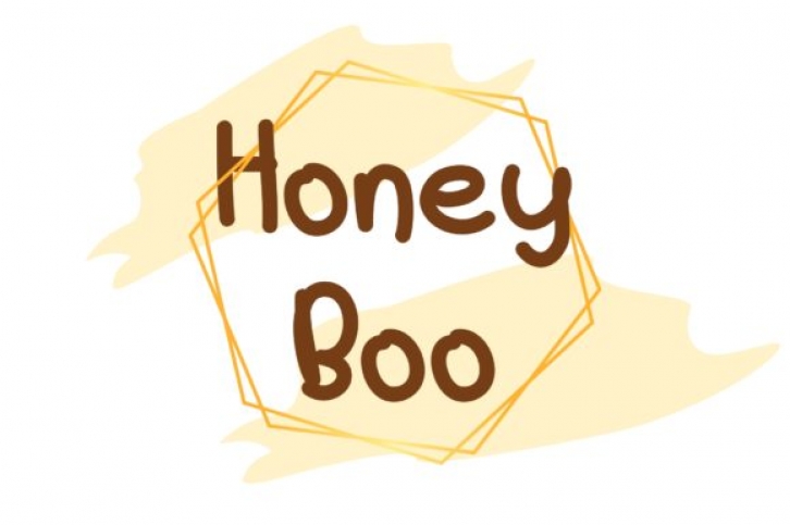 Honey Boo font preview