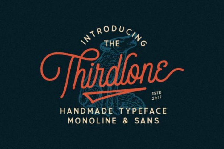 Thirdlone Family font preview