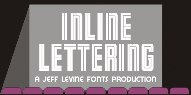 Inline Lettering JNL font preview