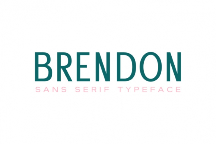 Brendon font preview